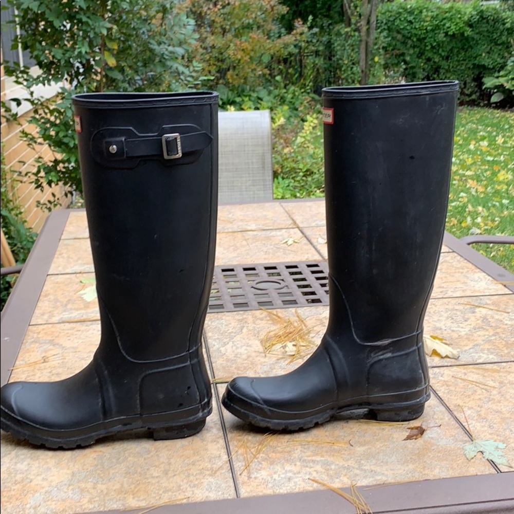 Hunter Tall Rain Boots View 2